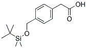 [4-(TERT-BUTYL-DIMETHYL-SILANYLOXYMETHYL)PHENYL]-ACETIC ACID Struktur