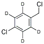 4-CHLOROBENZYL-2,3,5,6-D4 CHLORIDE Struktur