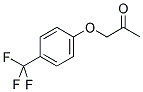 1-(4-TRIFLUOROMETHYLPHENOXY)-2-PROPANONE Struktur