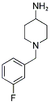 1-(3-FLUORO-BENZYL)-PIPERIDIN-4-YLAMINE Struktur