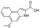 5-METHOXY-3H-BENZO[E]INDOLE-2-CARBOXYLIC ACID Struktur