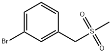 3-BROMOBENZYLMETHYLSULFONE Struktur