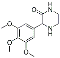 3-(3,4,5-TRIMETHOXY-PHENYL)-PIPERAZIN-2-ONE Struktur