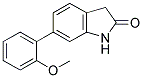 6-(2-METHOXY-PHENYL)-1,3-DIHYDRO-INDOL-2-ONE Struktur