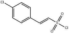 (E)-2-(4-CHLOROPHENYL)ETHYLENESULFONYL CHLORIDE Struktur