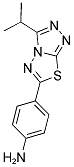 4-(3-ISOPROPYL[1,2,4]TRIAZOLO[3,4-B][1,3,4]THIADIAZOL-6-YL)ANILINE Struktur