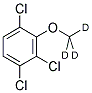 2,3,6-TRICHLOROANISOLE-D3 (METHOXY-D3) Struktur