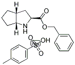 (1R,3S,5R)-2-AZABICYCLO[3.3.0]OCTANE-3-CARBOXYLIC ACID, BENZYL ESTER, P-TOLUENESULPHONIC ACID SALT Struktur