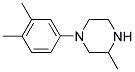 1-(3,4-DIMETHYLPHENYL)-3-METHYLPIPERAZINE Struktur