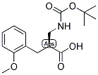 (S)-2-(TERT-BUTOXYCARBONYLAMINO-METHYL)-3-(2-METHOXY-PHENYL)-PROPIONIC ACID Struktur