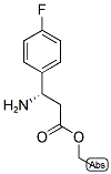 (S)-3-AMINO-3-(4-FLUORO-PHENYL)-PROPIONIC ACID ETHYL ESTER Struktur