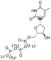 2'-DEOXY-L-THYMIDINE-5'-TRIPHOSPHATE LITHIUM SALT Struktur