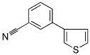 3-(3-THIENYL)BENZONITRILE Struktur