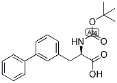 (R)-3-BIPHENYL-3-YL-2-TERT-BUTOXYCARBONYLAMINO-PROPIONIC ACID Struktur