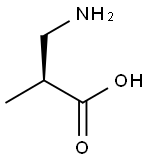 (S)-3-AMINO-2-METHYL-PROPIONIC ACID Struktur