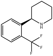 (R)-2-(2-(TRIFLUOROMETHYL)PHENYL)PIPERIDINE Struktur