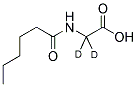 N-HEXANOYLGLYCINE-2,2-D2 Struktur