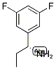 (R)-1-(3,5-DIFLUOROPHENYL)PROPAN-1-AMINE Struktur