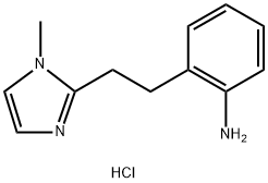 (2-[2-(1-METHYL-1H-IMIDAZOL-2-YL)ETHYL]PHENYL)-AMINE DIHYDROCHLORIDE Struktur