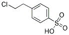 4-(2-CHLORO-ETHYL)-BENZENESULFONIC ACID Struktur