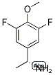 (R)-1-(3,5-DIFLUORO-4-METHOXYPHENYL)ETHANAMINE Struktur