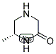 (R)-6-METHYL-PIPERAZIN-2-ONE Struktur