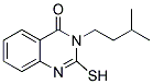 2-MERCAPTO-3-(3-METHYLBUTYL)QUINAZOLIN-4(3H)-ONE Struktur