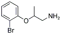 2-(2-BROMO-PHENOXY)-PROPYLAMINE Struktur