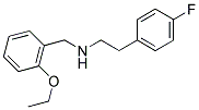 N-(2-ETHOXYBENZYL)-2-(4-FLUOROPHENYL)ETHANAMINE Struktur