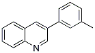 3-(3-METHYLPHENYL)QUINOLINE Struktur