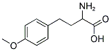 2-AMINO-4-(4-METHOXY-PHENYL)-BUTYRIC ACID Struktur