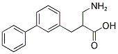 2-AMINOMETHYL-3-BIPHENYL-3-YL-PROPIONIC ACID Struktur