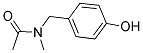 N-(4-HYDROXY-BENZYL)-N-METHYL-ACETAMIDE Struktur