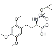 (R)-2-TERT-BUTOXYCARBONYLAMINO-4-(2,4,5-TRIMETHOXY-PHENYL)-BUTYRIC ACID Struktur