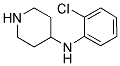 (2-CHLORO-PHENYL)-PIPERIDIN-4-YL-AMINE Struktur