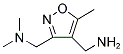 N-([4-(AMINOMETHYL)-5-METHYL-3-ISOXAZOLYL]METHYL)-N,N-DIMETHYLAMINE Struktur