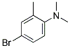 4-BROMO-N,N,2-TRIMETHYLANILINE Struktur