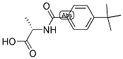 (2S)-2-[(4-TERT-BUTYLBENZOYL)AMINO]PROPANOIC ACID Struktur