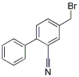 2-CYANO-4-BROMO METHYL BIPHENYL Struktur