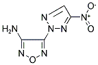 4-(4-NITRO-2H-1,2,3-TRIAZOL-2-YL)-1,2,5-OXADIAZOL-3-YLAMINE Struktur