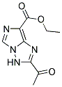 ETHYL 2-ACETYL-3H-IMIDAZO[1,5-B][1,2,4]TRIAZOLE-7-CARBOXYLATE Struktur