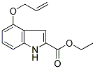 4-ALLYLOXY-1H-INDOLE-2-CARBOXYLIC ACID ETHYL ESTER Struktur