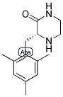 (R)-3-(2,4,6-TRIMETHYL-BENZYL)-PIPERAZIN-2-ONE Struktur