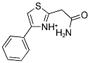 2-CARBAMOYLMETHYL-4-PHENYL-THIAZOL-3-IUM Struktur