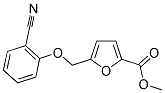 METHYL 5-[(2-CYANOPHENOXY)METHYL]-2-FUROATE Struktur