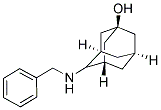 4-(BENZYLAMINO)ADAMANTAN-1-OL Struktur