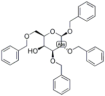 BENZYL 2,3,6-TRI-O-BENZYL-B-D-GALACTOPYRANOSIDE Struktur