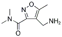 4-(AMINOMETHYL)-N,N,5-TRIMETHYL-3-ISOXAZOLECARBOXAMIDE Struktur