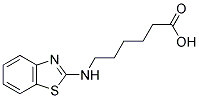 6-(1,3-BENZOTHIAZOL-2-YLAMINO)HEXANOIC ACID Struktur