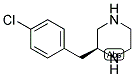 (S)-2-(4-CHLORO-BENZYL)-PIPERAZINE Struktur